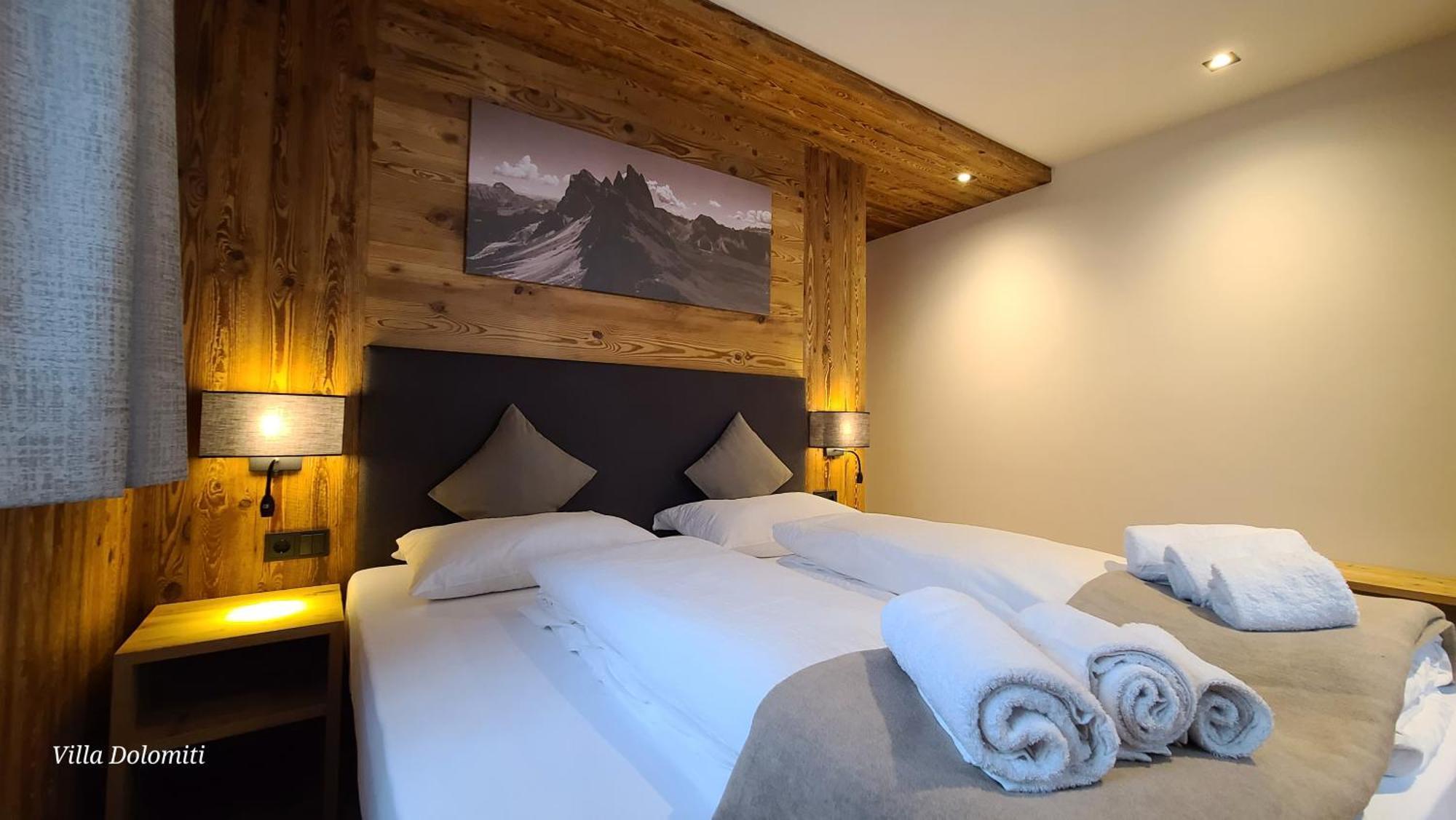 Villa Dolomiti Ortisei Bagian luar foto